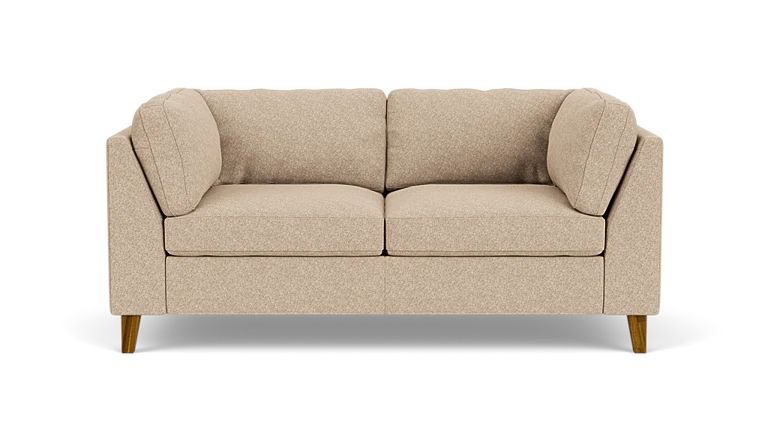 Salema Loveseat - Lana Taupe, Java Legs Image - 2