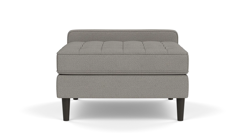 Reverie Extended Seat - Panama Grey, Black Ash Legs
