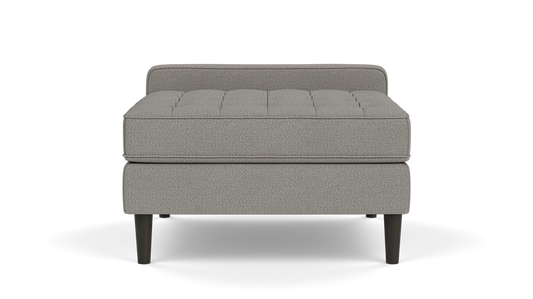 Reverie Extended Seat - Panama Grey, Black Ash Legs