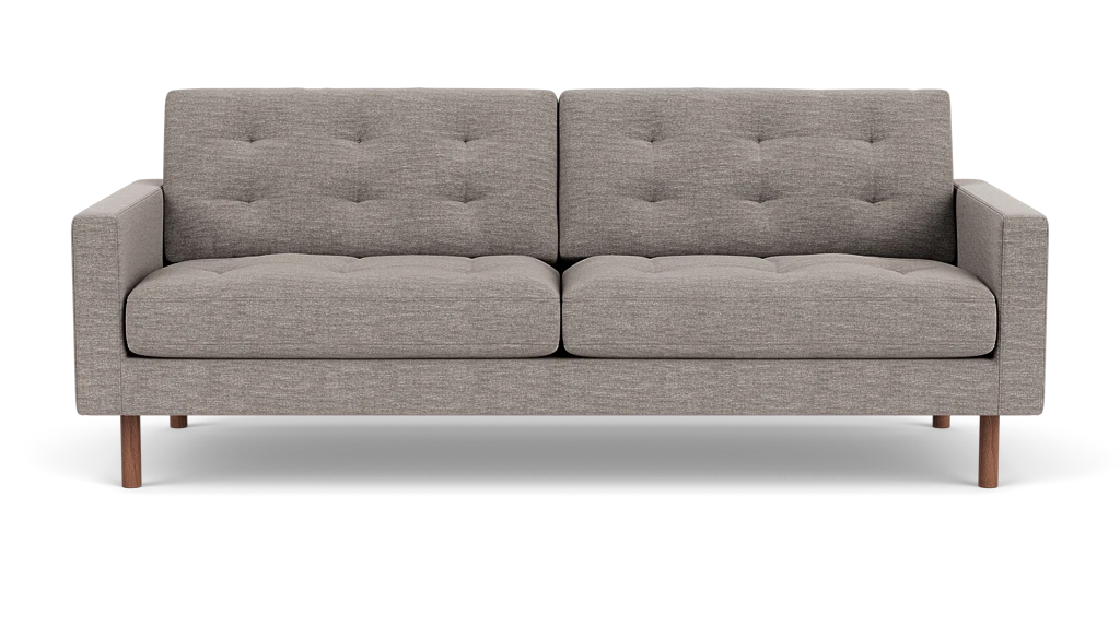 Joan Sofa - Key Largo, Walnut Legs