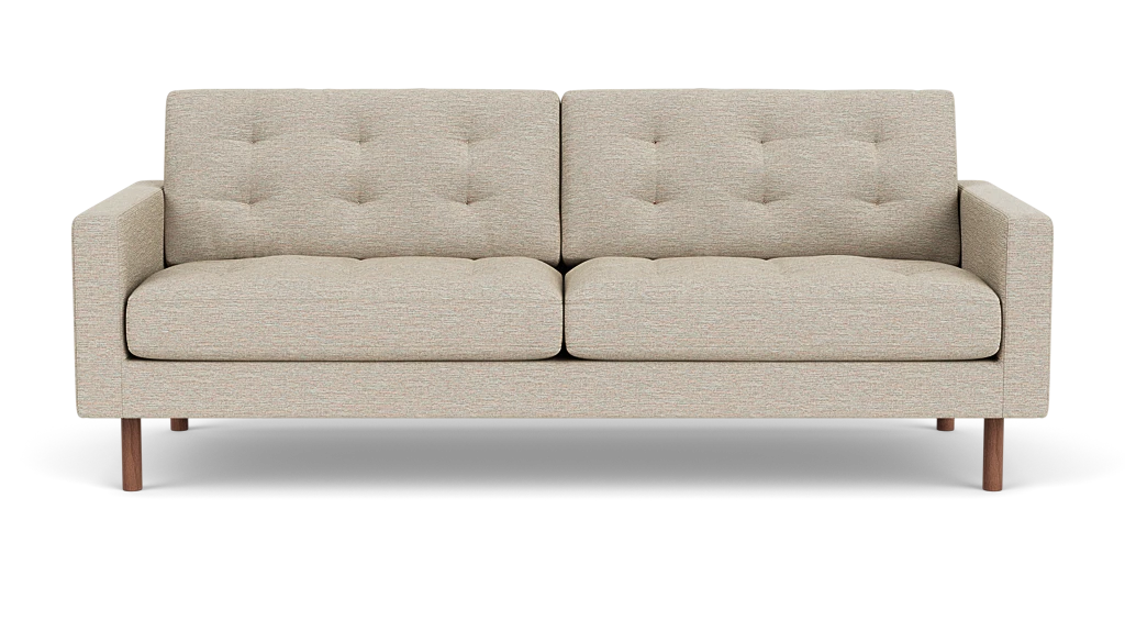 Joan Sofa - Victoria Mica, Walnut Legs