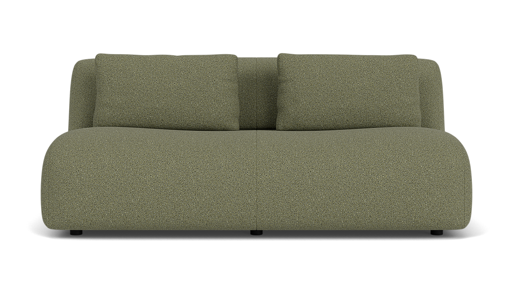 Bird Loveseat - Boucle Green
