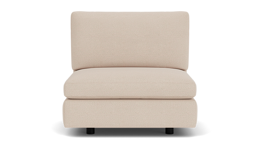 Stage Moon Armless Chair - Panama Natural