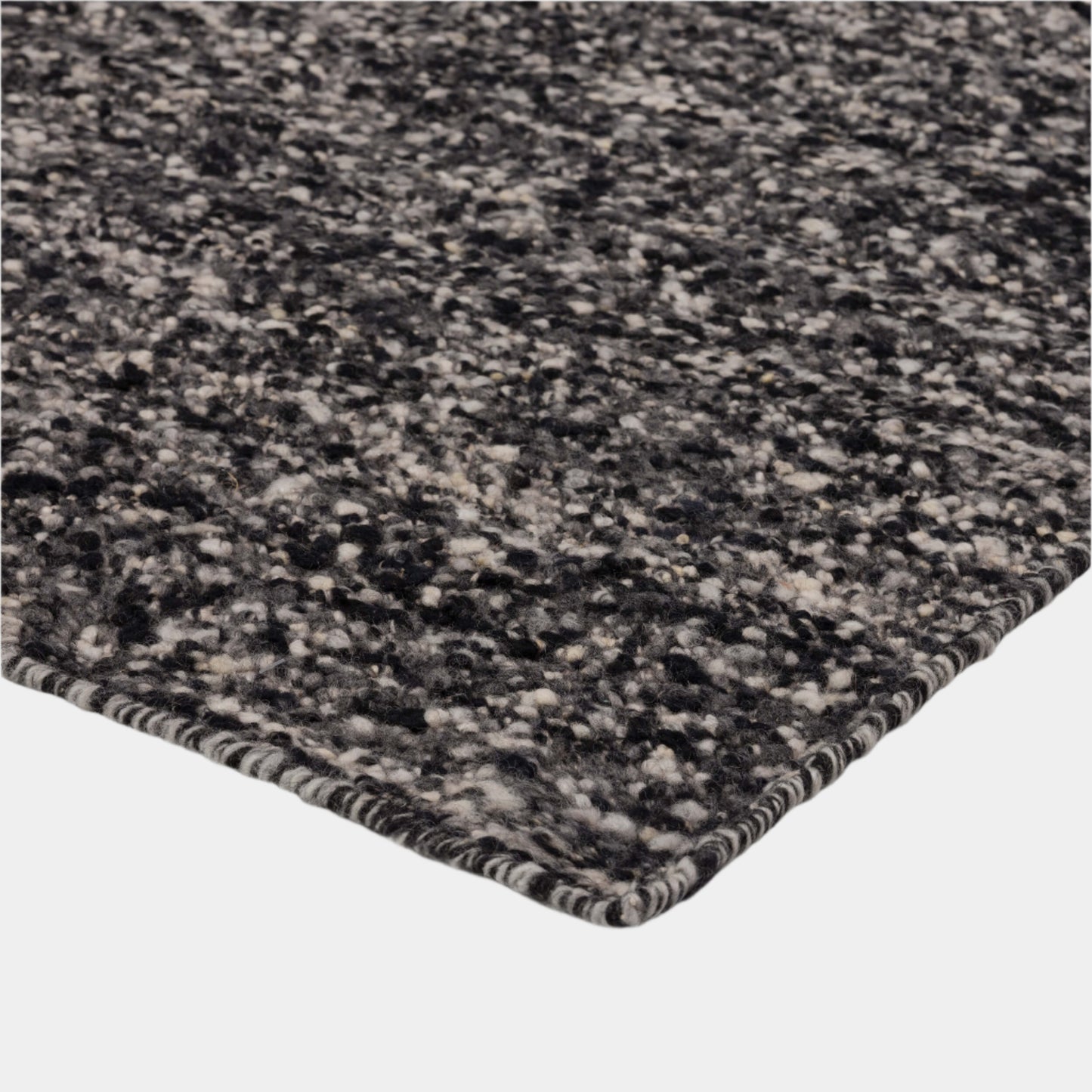 Slub Rug 5' x 8' - Dark Grey main image