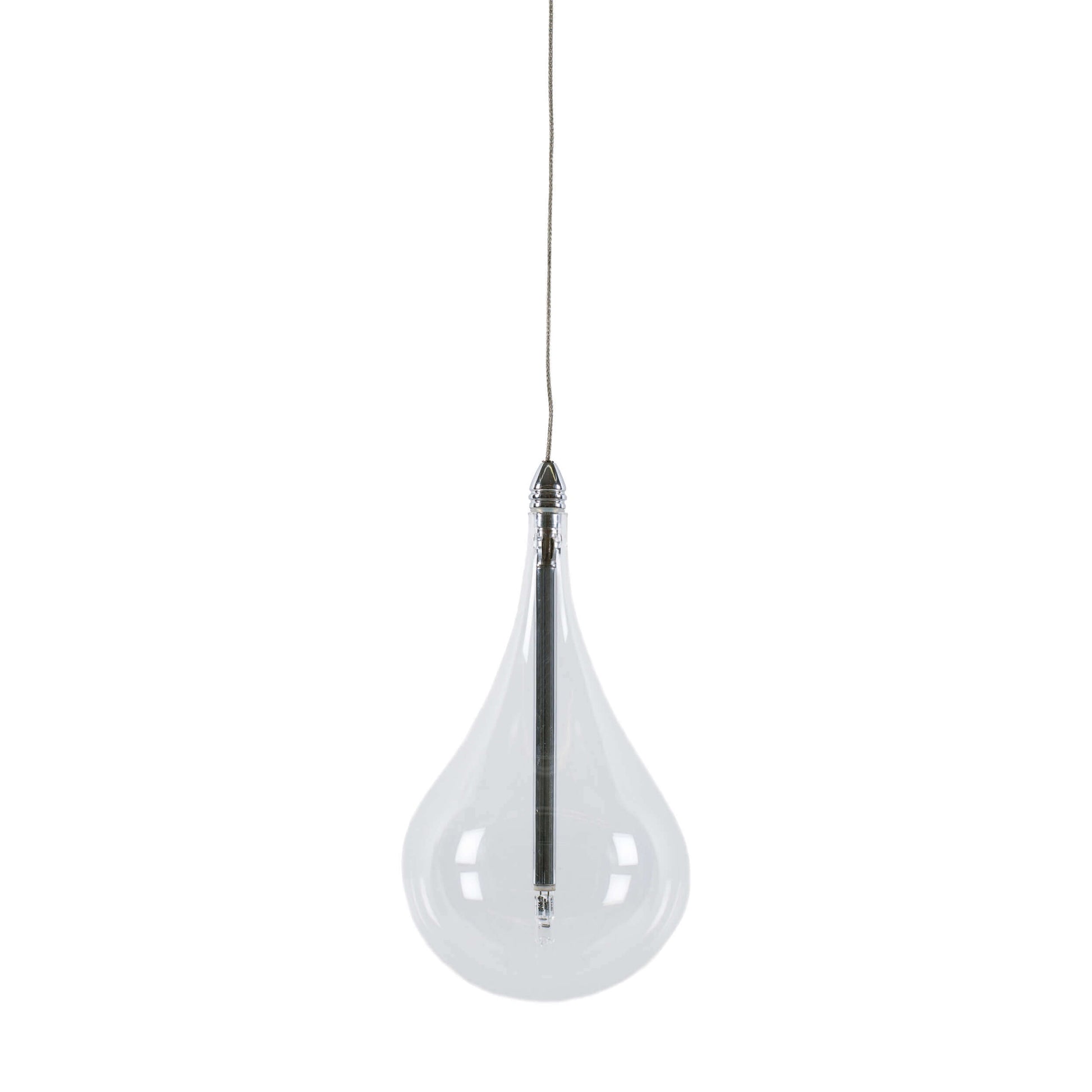 TINO PENDANT LAMP - CLEAR GLASS - CLEAR GLASS main image