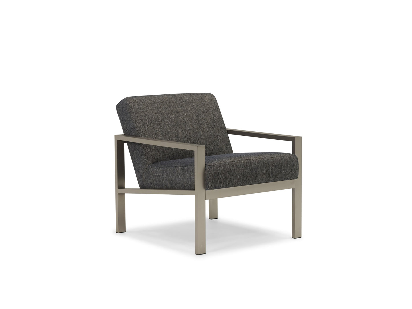 Quinn Chair - Facet Blackstone - Fabric dimension image - 1