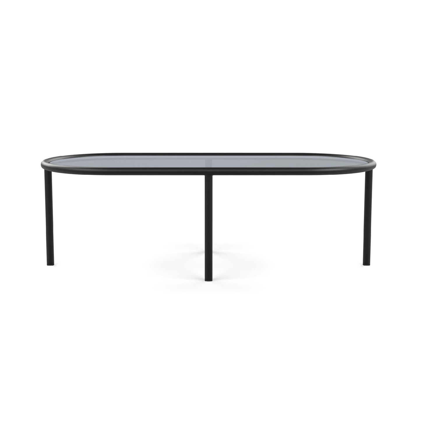 Tubular Coffee Table - Oval - Black main image