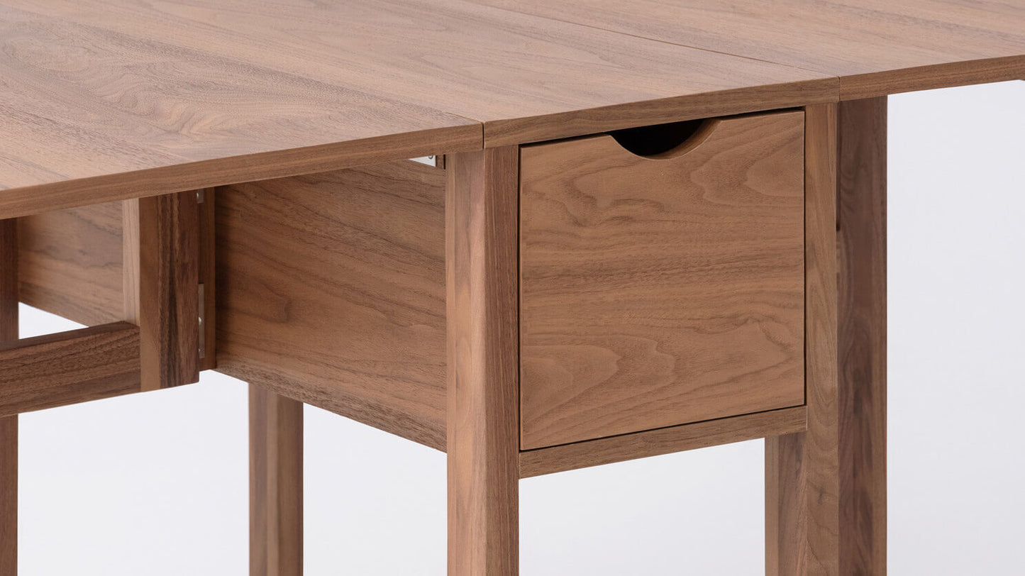 Hallie Folding Table - Walnut group image - 6