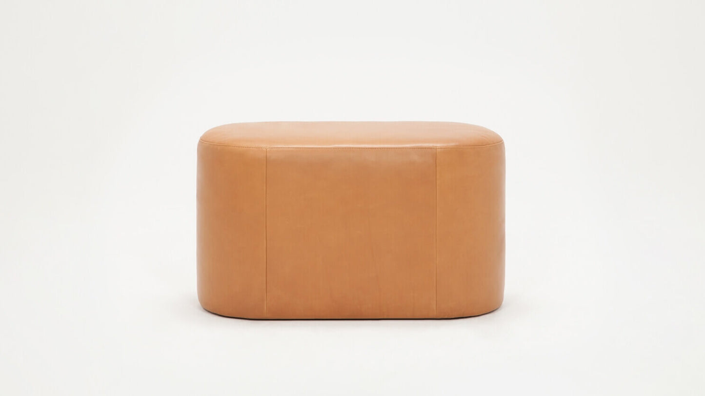 Oval Ottoman - Rein Grey Image - 3