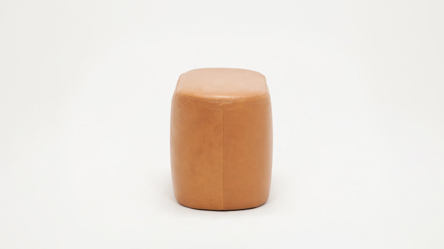 Oval Ottoman - Rein Grey Image - 5