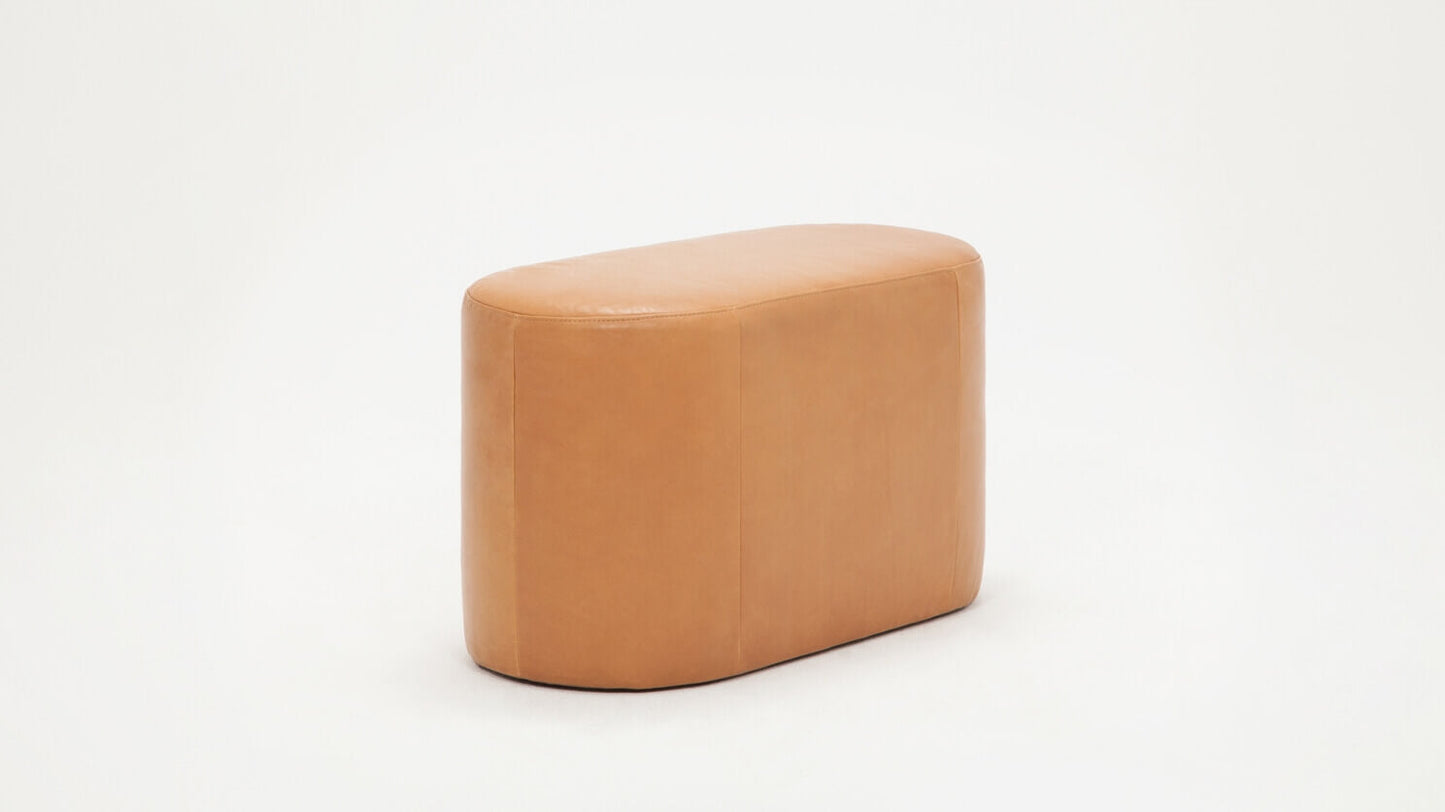 Oval Ottoman - Rein Grey Image - 4