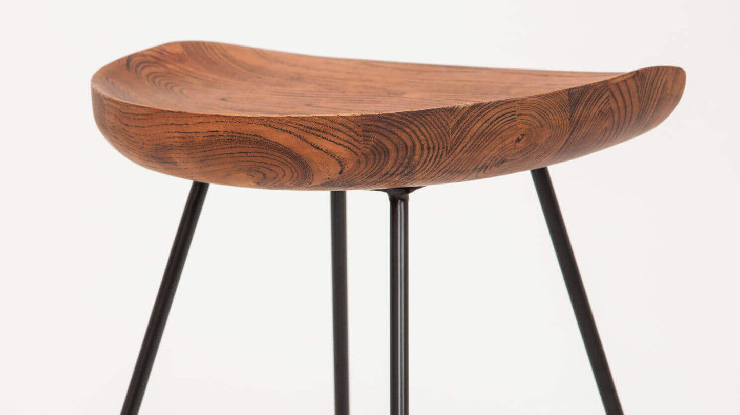 Dawn Counter Stool - Stained Ash - Black group image - 3