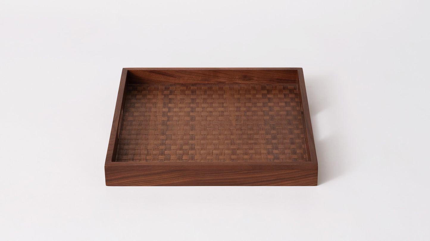 Weave Tray - Square - Walnut group image - 1