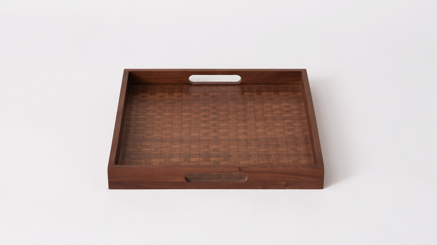 Weave Tray - Square - Walnut group image - 2