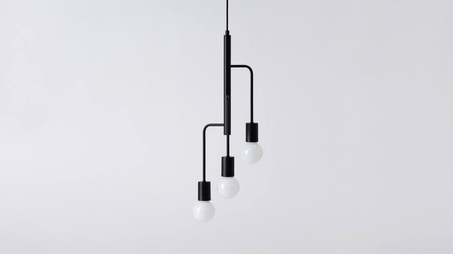 Metro Chandelier - Black group image - 1