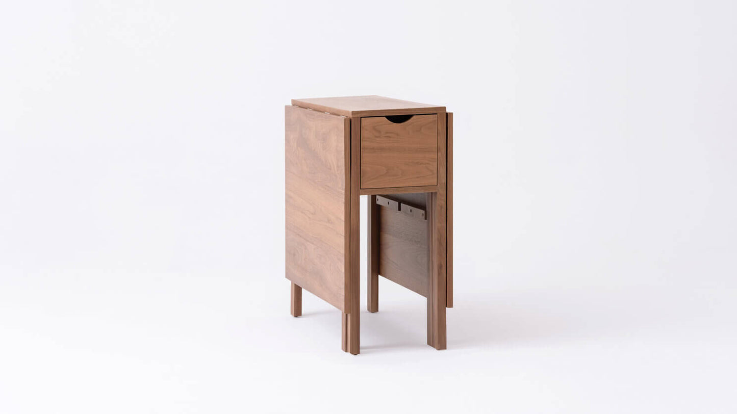 Hallie Folding Table - Walnut group image - 5
