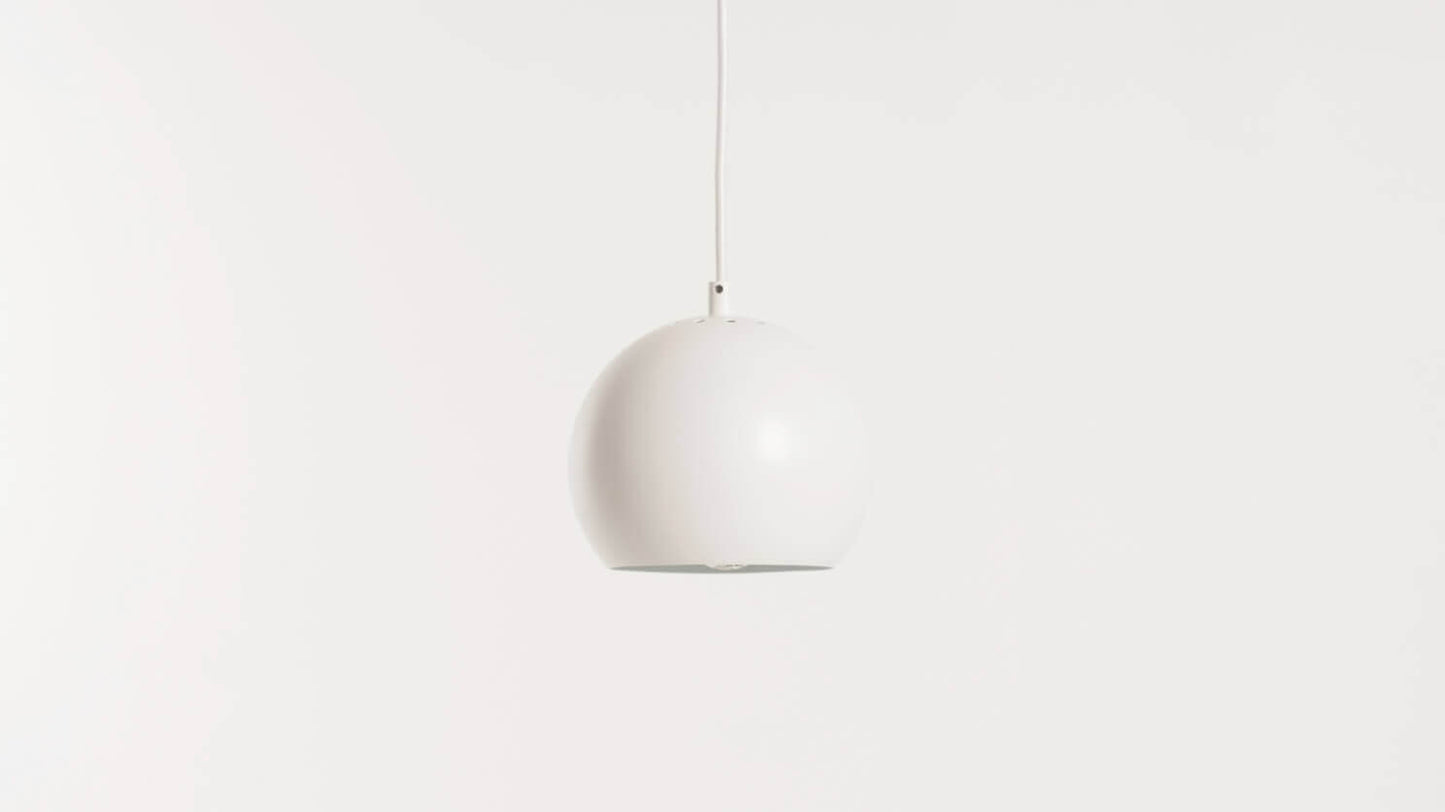 Ball Pendant - Matte White group image - 1