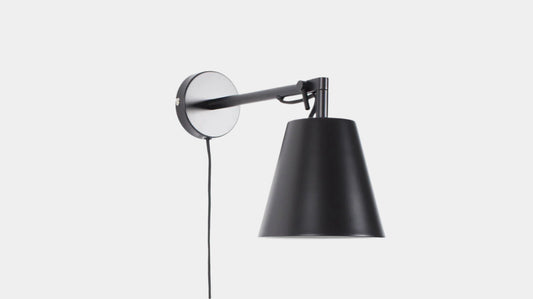 Petrie Wall Lamp - Black group image - 1