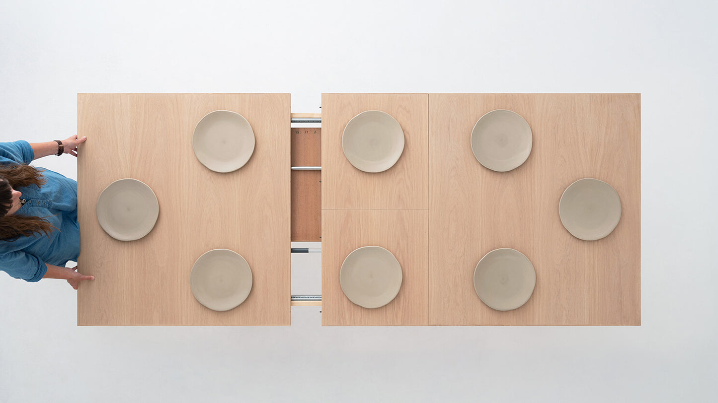 Close Expandable Table - Oak - Oak Top group image - 16