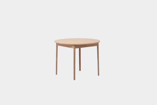 Ease Round Expandable Dining Table - Oak (52″ to 91″) - Ease Round Table - Oak group image - 2