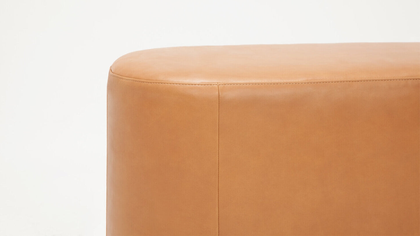Oval Ottoman - Rein Grey Image - 6