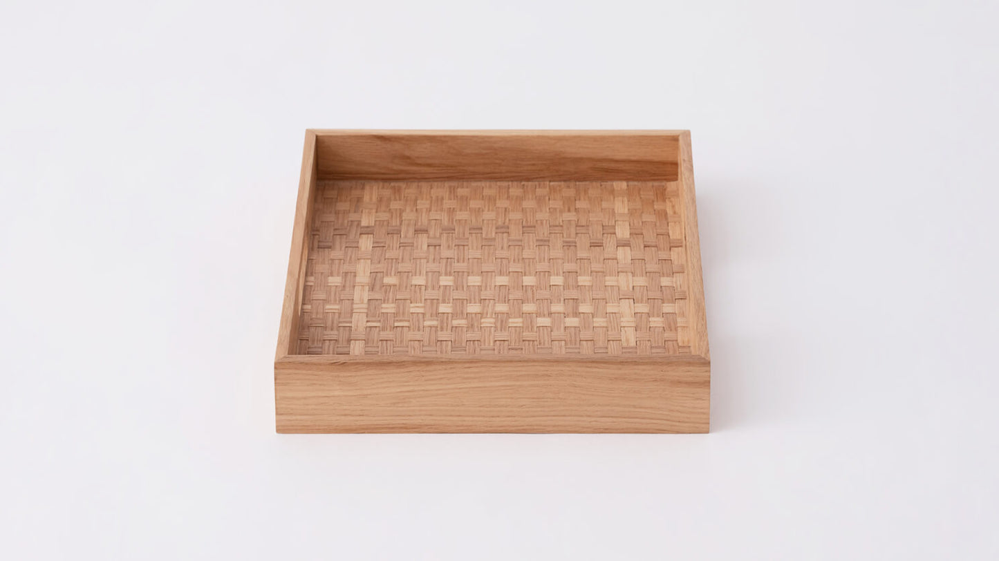 Weave Tray - Square - Oak group image - 1
