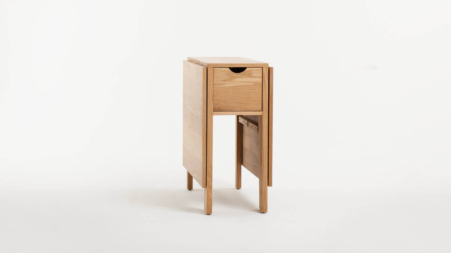 Hallie Folding Table - Oak group image - 3