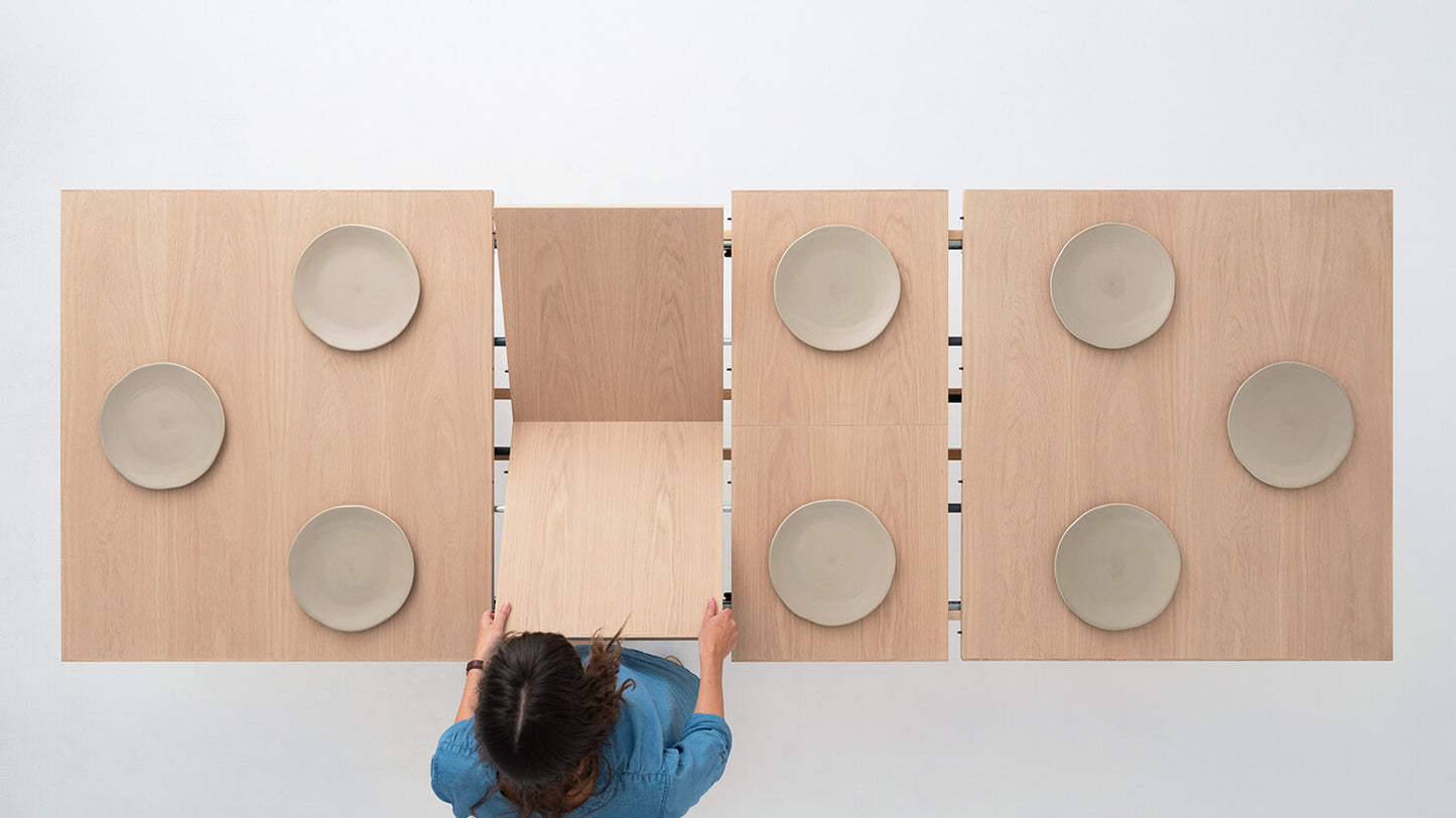 Close Expandable Table - Oak - Oak Top group image - 19
