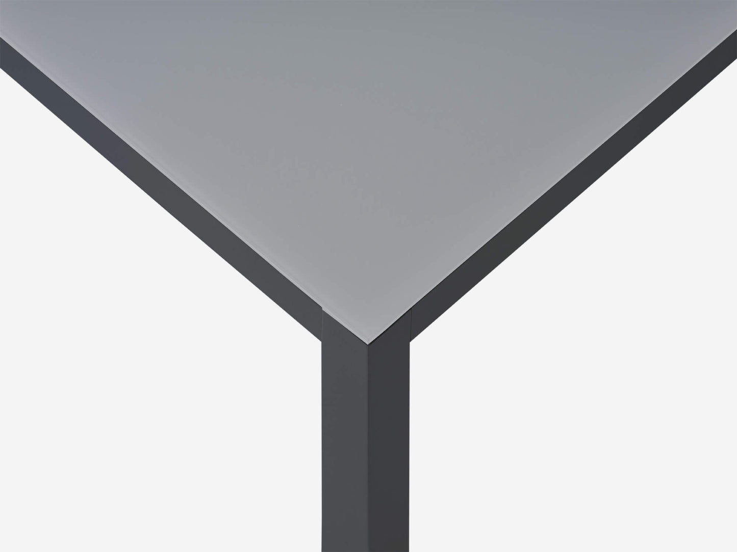 Cape Outdoor Dining Table - Charcoal group image - 4