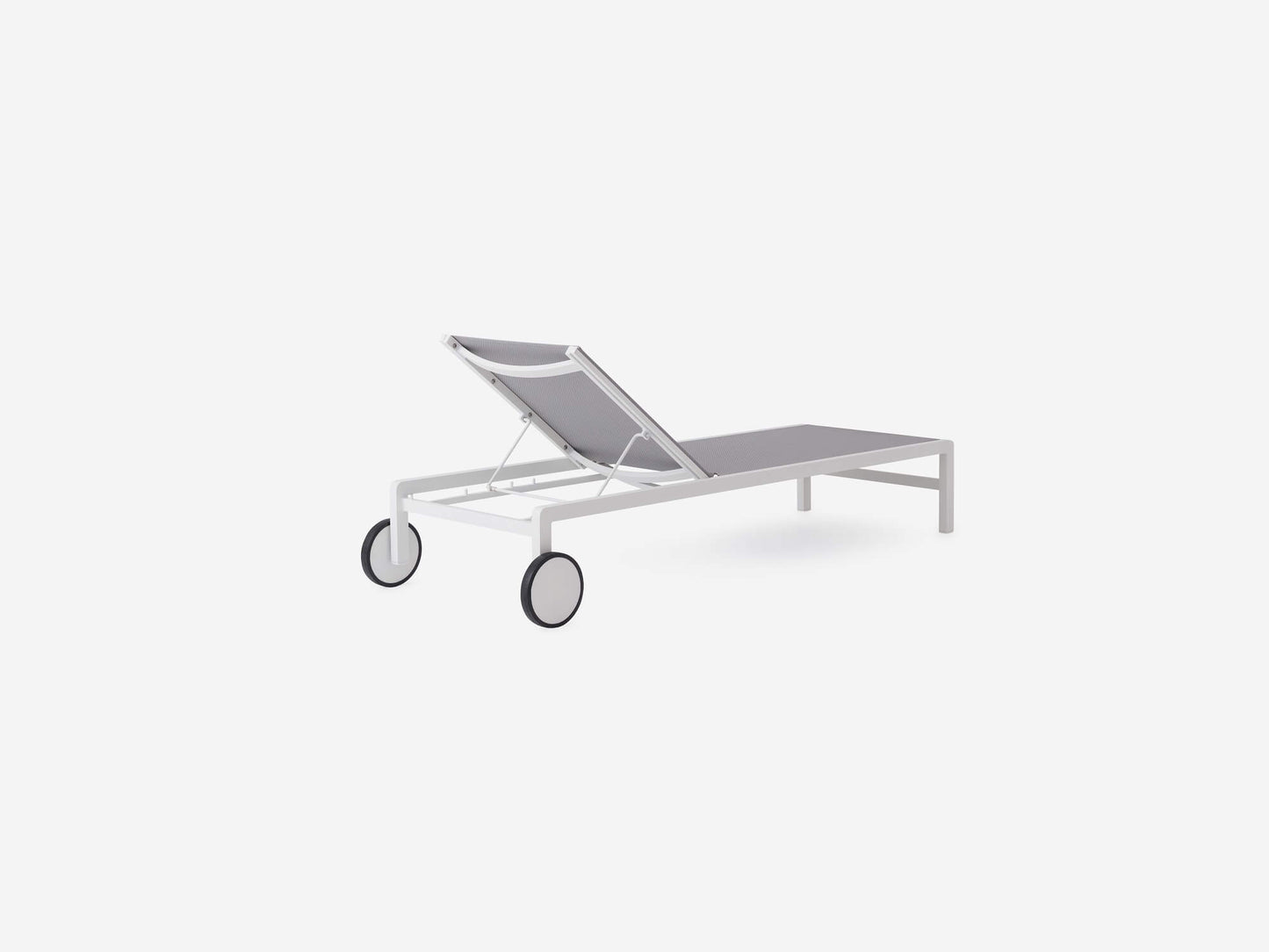 Cape Outdoor Chaise - White group image - 6