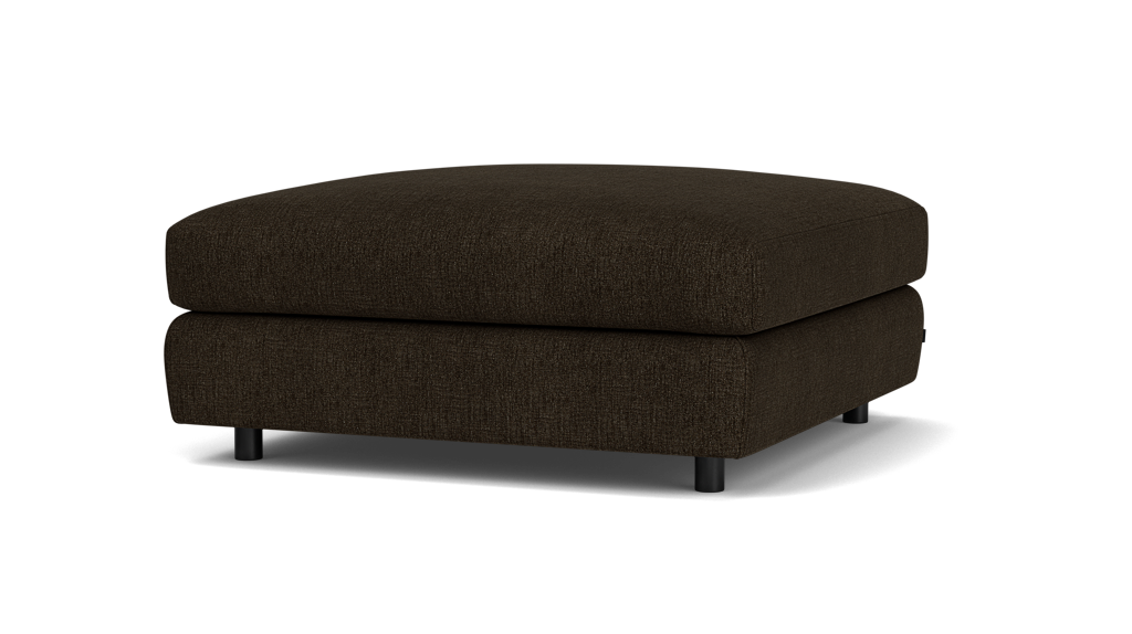 Cello Plush Repose-pieds - Polo Slate - Pattes Rotatives de 2,5"