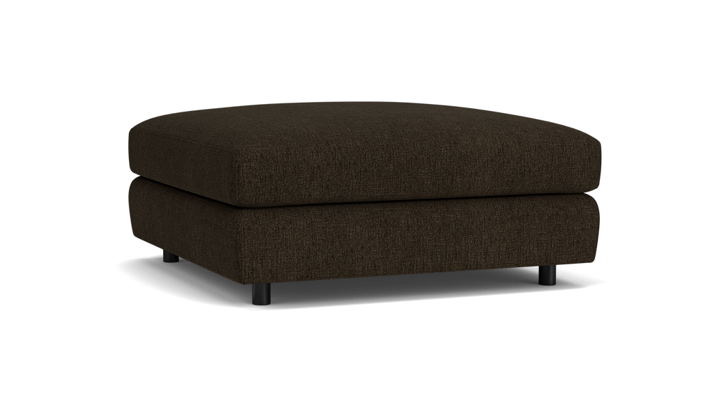 Cello Plush Repose-pieds - Polo Slate - Pattes Rotatives de 2,5"