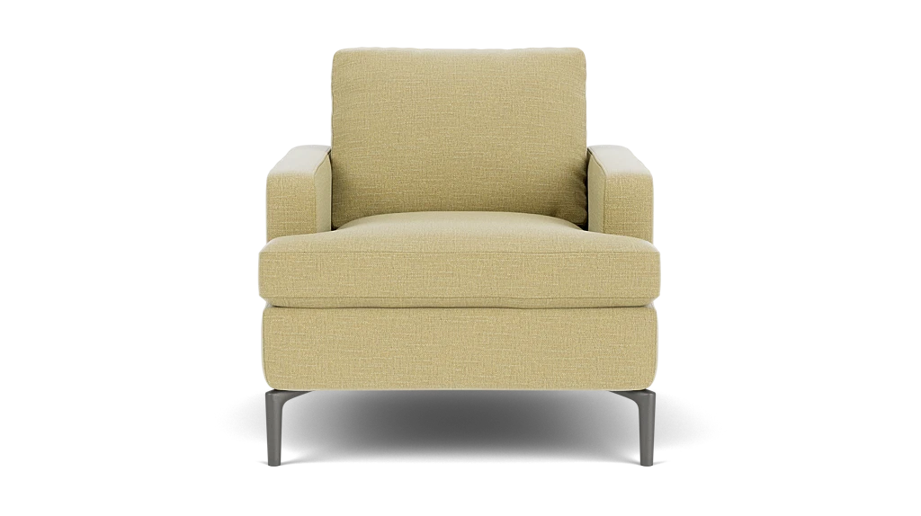 Eve Chair - Ceder Yellow - Anthracite Legs