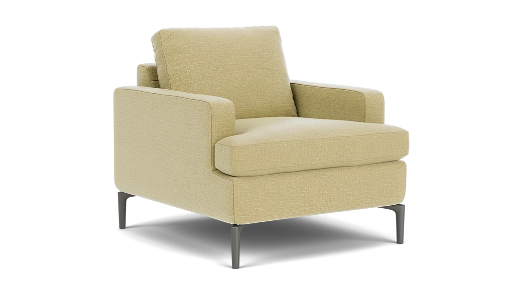 Eve Chair - Ceder Yellow - Anthracite Legs