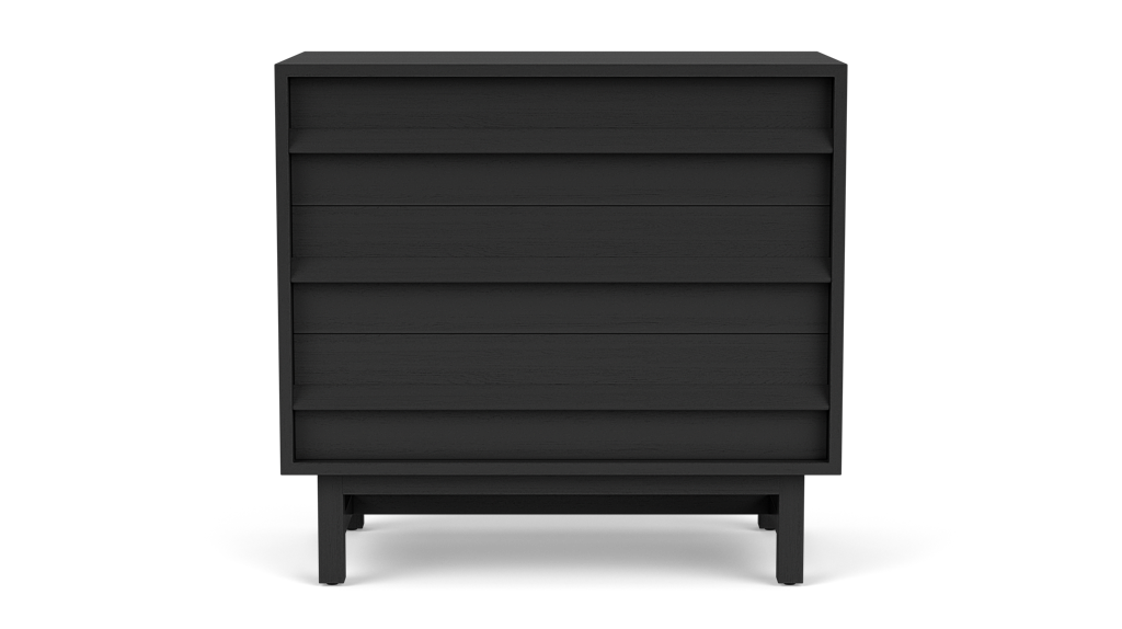 Commode simple Marcel - Chêne noir