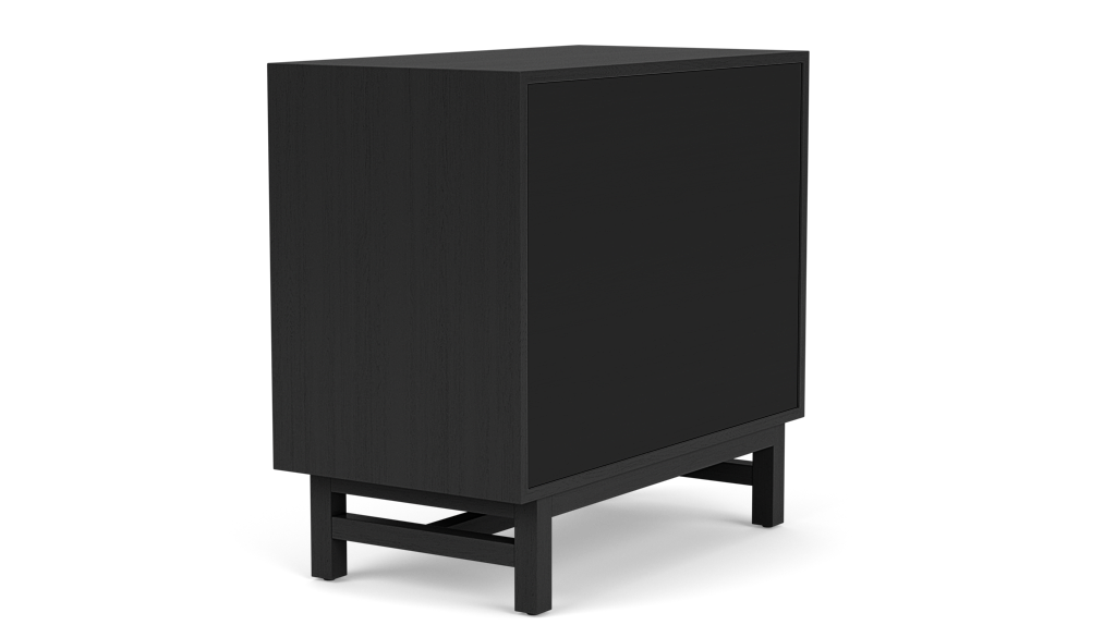 Commode simple Marcel - Chêne noir