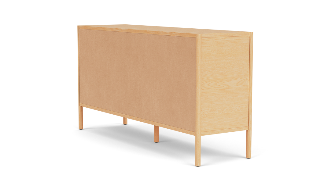 Monarch Double Dresser - Oak - Oak