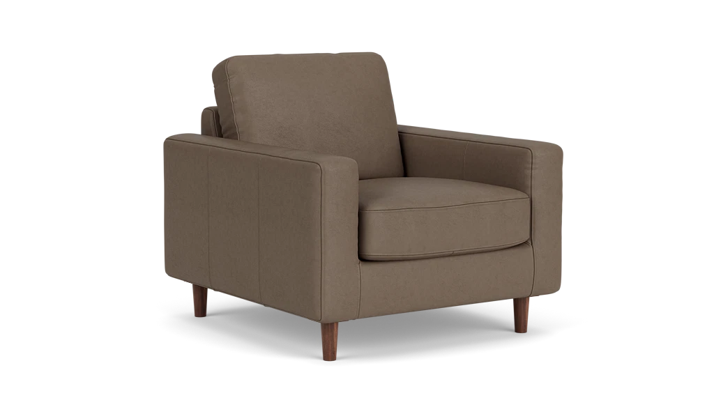 Oskar Chair - Classic Sable - Walnut Legs