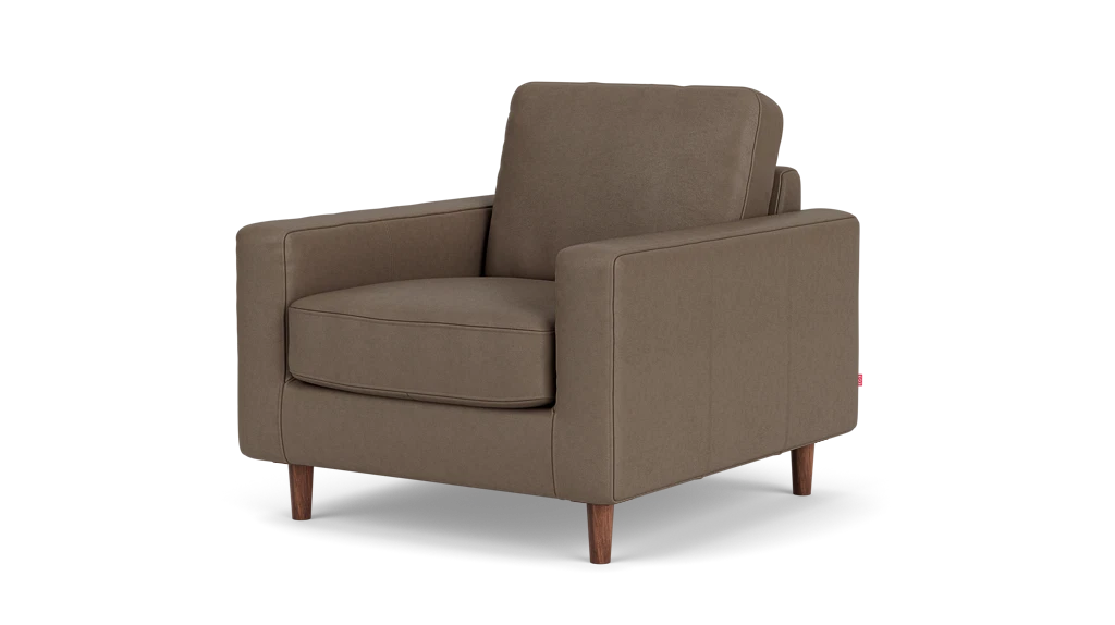 Oskar Chair - Classic Sable - Walnut Legs