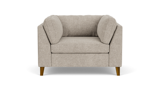 Salema Fauteuil - Polo Grey - Pattes Java