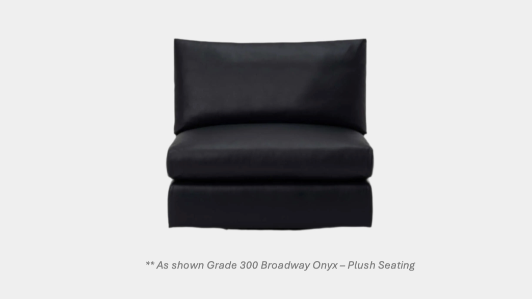 Cello Armless Swivel Chair