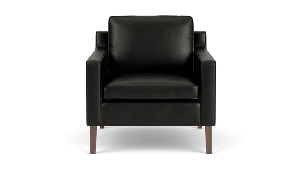 Skye Chair - Coachella Noir - Walnut Legs