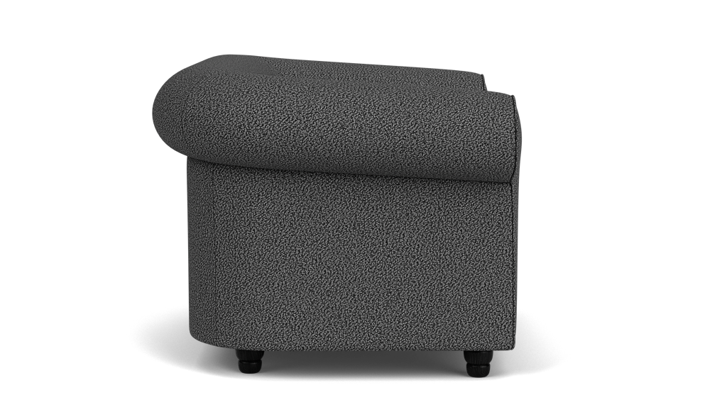 Slope Fauteuils - Boucle Brown - Pattes fuseaux de 2,5