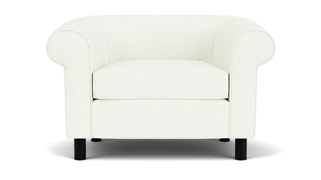 Slope Chair - Boucle Cream - Cylinder Legs