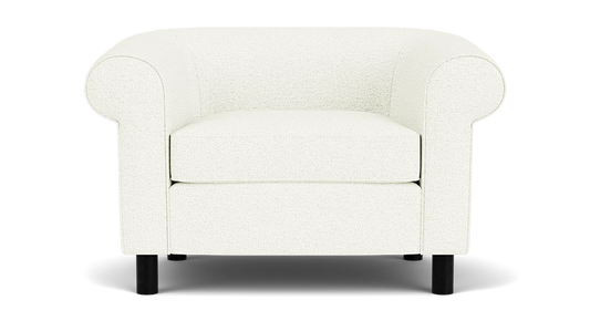 Slope Fauteuils - Boucle Cream - Pattes cylindriques