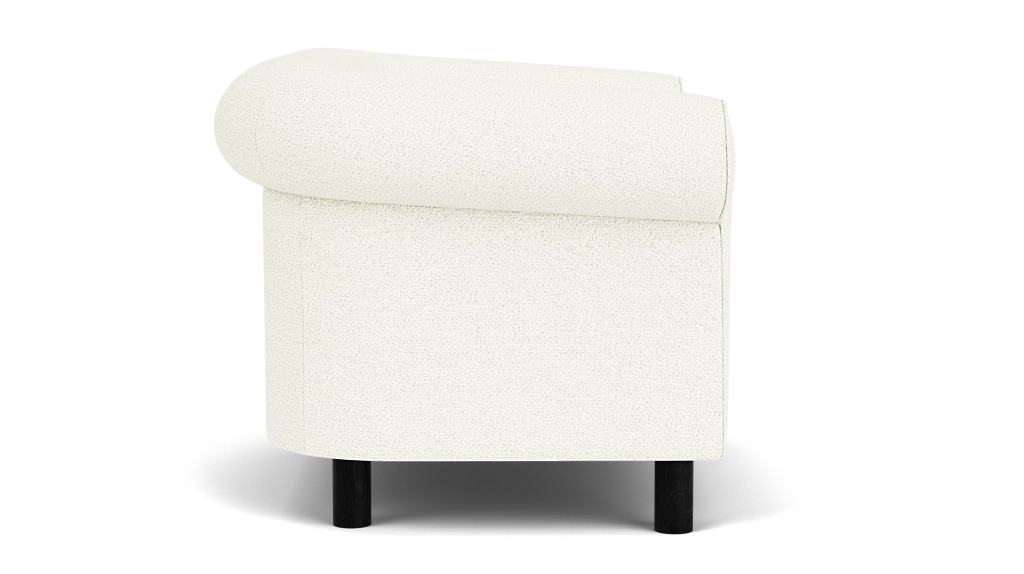 Slope Chair - Boucle Cream - Cylinder Legs