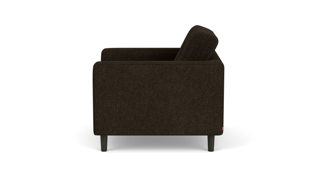 Solo Fauteuil - Polo Slate - Pattes en onyx