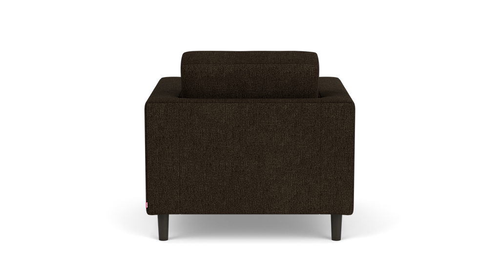 Solo Fauteuil - Polo Slate - Pattes en onyx