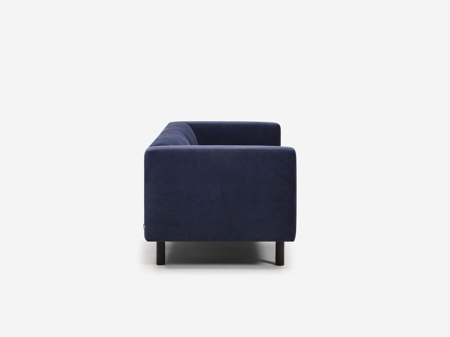 Bonne Club Sofa - UPHOLSTERY - 10SE-NAVBLACK_WOOD group image - 3