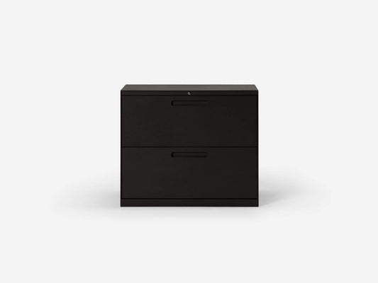 Novah 2-Drawer File Cabinet - Charcoal group image - 1